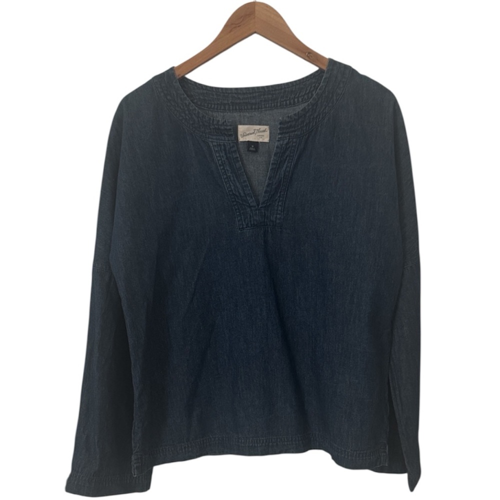 Universal Thread Top Denim Medium 100% Cotton
